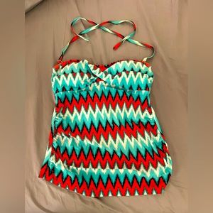 Merona, size medium,  tankini top